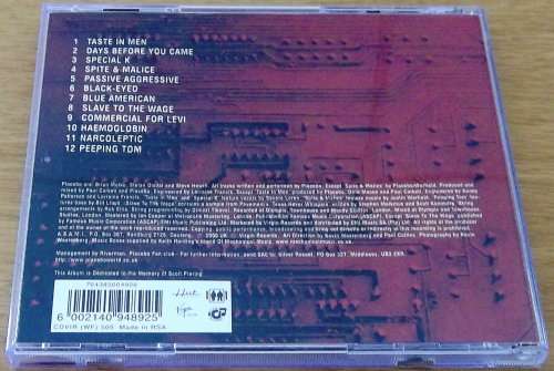 PLACEBO Black Market Music CD