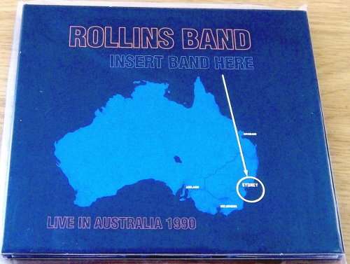 ROLLINS BAND Insert Band Here: Live In Australia 1990 Digipak