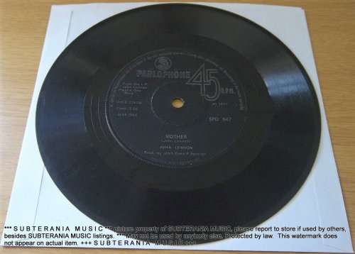 JOHN LENNON Mother 7` single