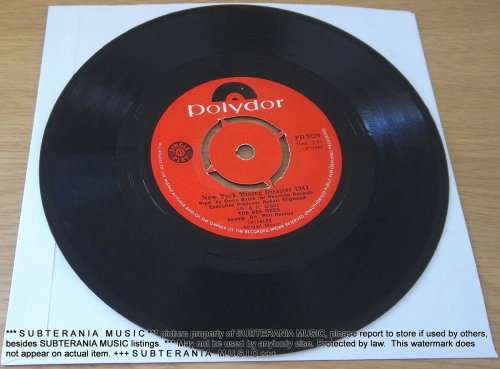 THE BEE GEES New York Mining Disaster 1941 7` single