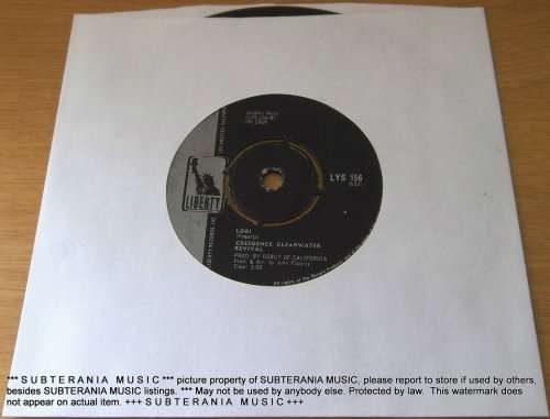 CREEDENCE CLEARWATER REVIVAL Bad Moon Rising 7` single