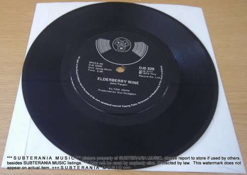 ELTON JOHN Crocodile Rock 7` single