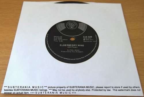 ELTON JOHN Crocodile Rock 7` single