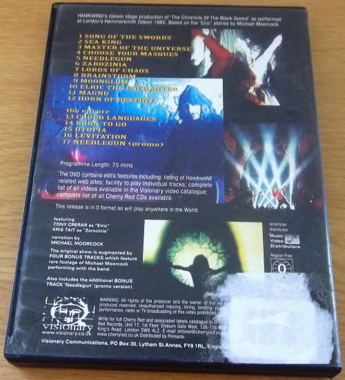 HAWKWIND The Chronicle of the Black Sword