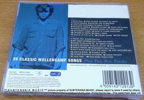 JOHN MELLENCAMP Greatest Hits Double CD