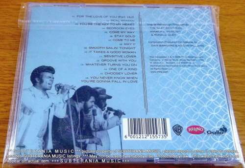 THE ISLEY BROTHERS Bedroom Classics Volume 3 CD