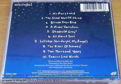 BILLY JOEL River of Dreams CD