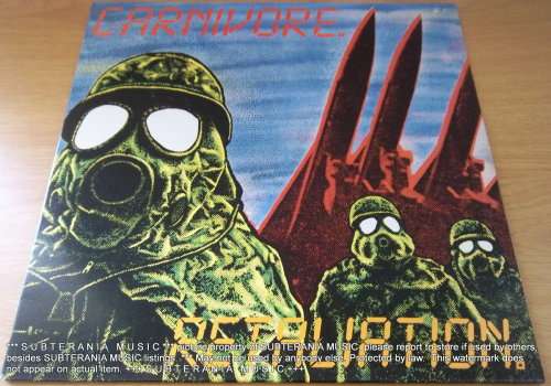 CARNIVORE Retaliation Vinyl LP