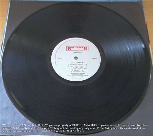 CARNIVORE Retaliation Vinyl LP