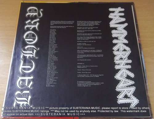 BATHORY - Hammerheart LTD EDITION GATEFOLD Vinyl LP