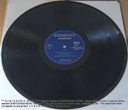 BATHORY - Hammerheart LTD EDITION GATEFOLD Vinyl LP