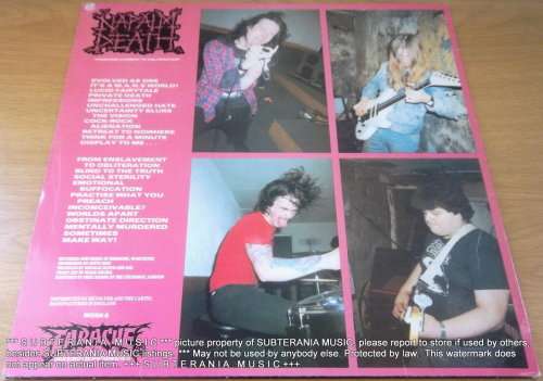 NAPALM DEATH  From Enslavement To Obliteration  Vinyl LP