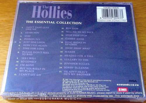 THE HOLLIES The Essential Collection CD
