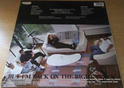BEOWULF  Lost My Head... But I'm Back On The Right Track  Vinyl LP