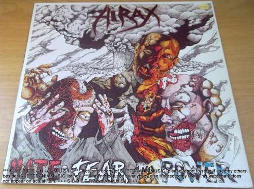 HIRAX Hate, Fear And Power Vinyl LP
