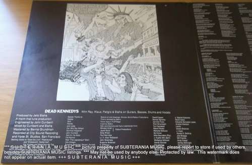 DEAD KENNEDYS Bedtime For Democracy Original UK 1986 Vinyl LP