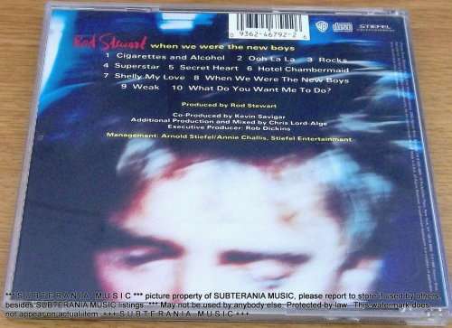 ROD STEWART When We Were the New Boys CD