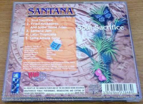 SANTANA Soul Sacrifice