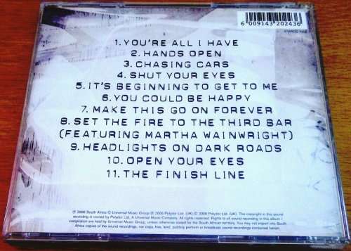 SNOW PATROL Eyes Open [VG+]