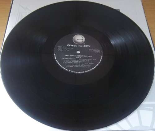 TESLA  Five Man Acoustical Jam Vinyl LP