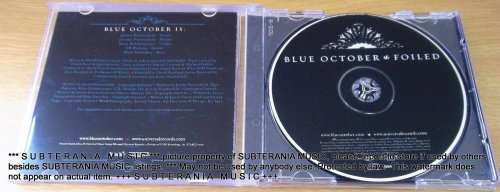 BLUE OCTOBER Foiled