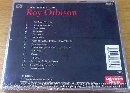ROY ORBISON Pretty Woman The Best Of