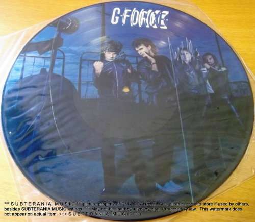 G-FORCE (GARY MOORE) self titled Picture Disc  Vinyl Record
