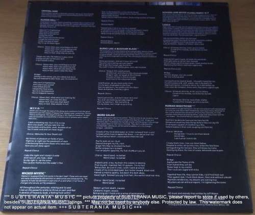 ANNIHILATOR Alice in Hell Vinyl Record