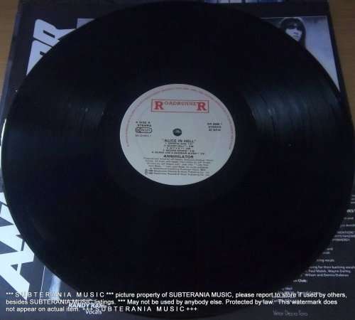 ANNIHILATOR Alice in Hell Vinyl Record