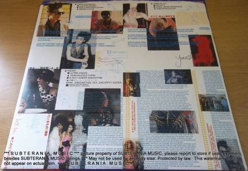 SIGUE SIGUE SPUTNIK Flaunt It Vinyl Record