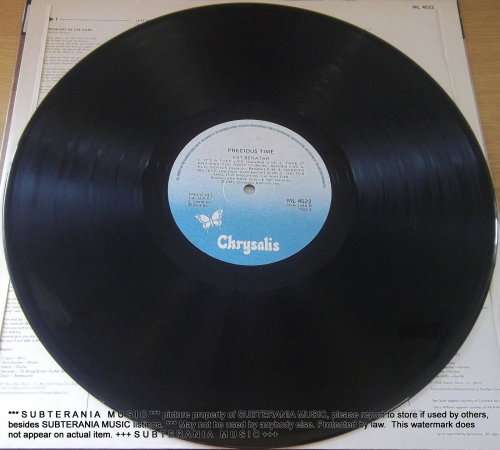 PAT BENATAR Precious Time Vinyl Record SA pressing
