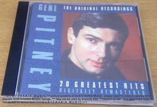 GENE PITNEY 20 Greatest Hits CD
