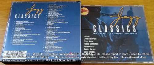 JAZZ CLASSICS 3 CD Fatbox Lous Armstrong Count Basie Dizzy Gellespie