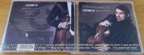 DAVID GARRETT Legacy Beethoven Concerto. [Shelf G Box 5]