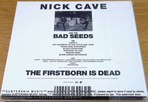 NICK CAVE & THE BAD SEEDS CD+DVD The First Born is Dead DELUXE EDITION