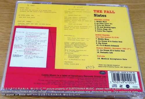 THE FALL Slates Expanded Version CD