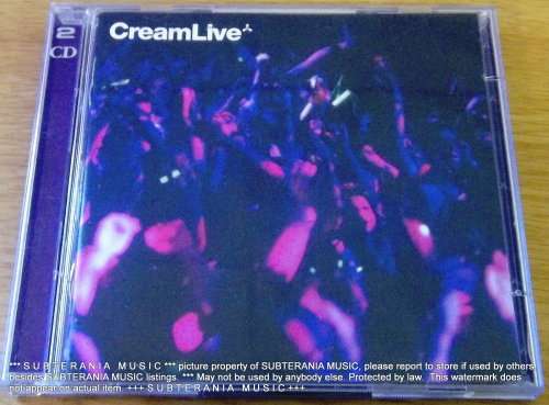 CREAM LIVE Double Dance CD