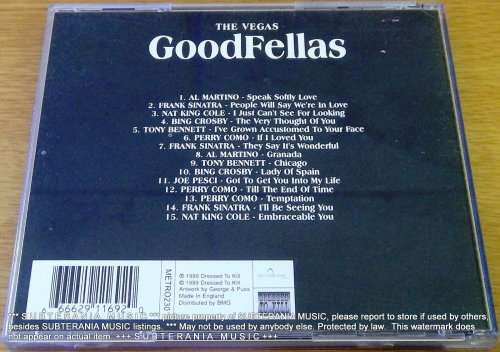 THE VEGAS GOODFELLAS Frank Sinatra Nat King Cole Tony Bennett Big Cosby
