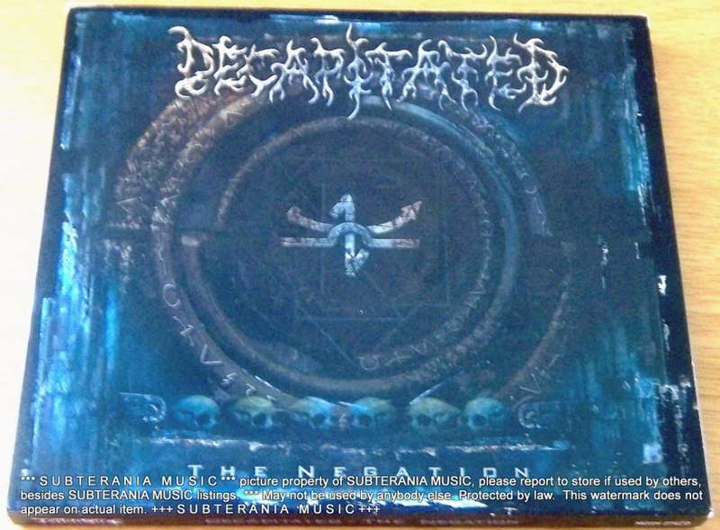 DECAPITATED The Negation with slipcase CD