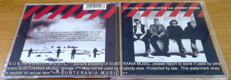 U2 How to Dismantles an Atom Bomb  [Shelf G Box 5]