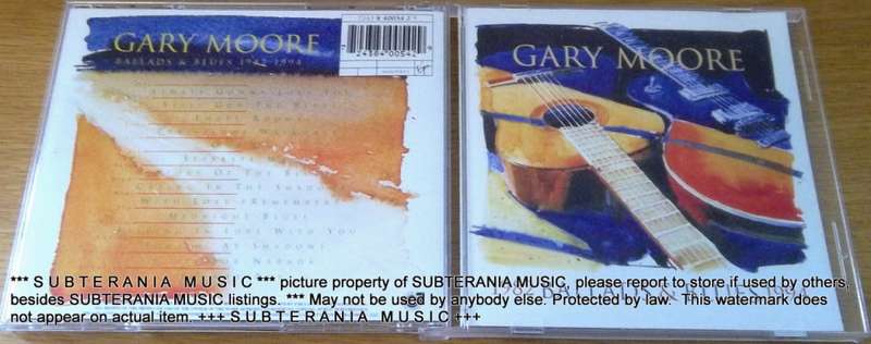 GARY MOORE 1982 1994 Ballads & Blues  [Shelf G Box 5]
