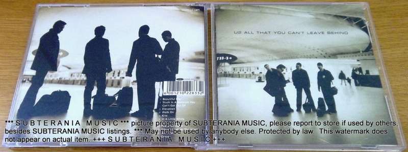 U2  All That You Can`t Leave Behind [Shelf G Box 5]