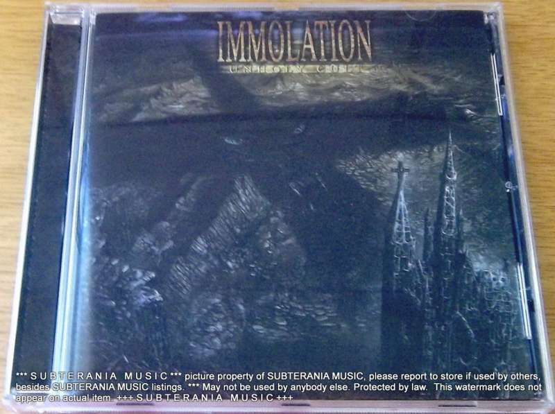 IMMOLATION Unholy Cult [Shelf H]
