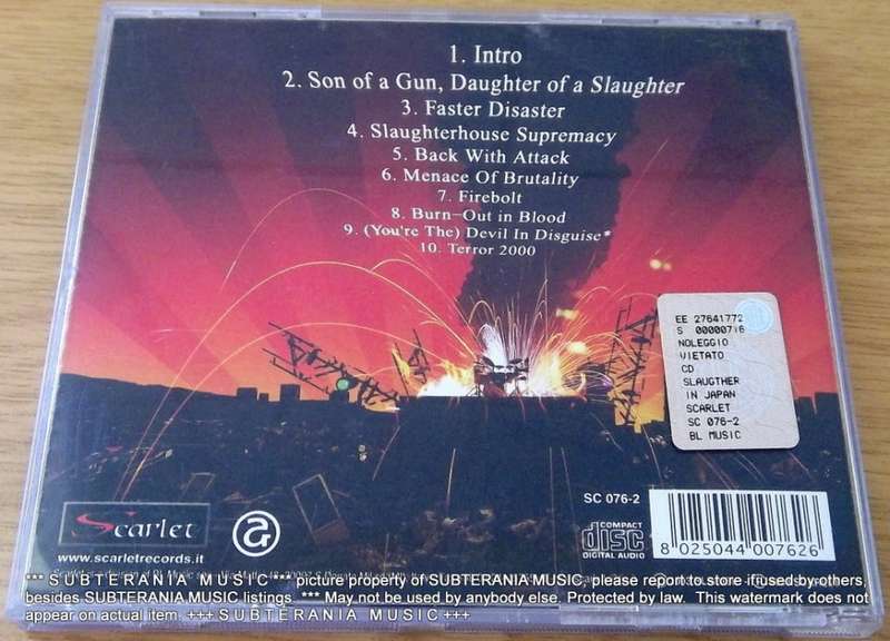 TERROR 2000 Slaughter in Japan Live 2003     [msr]