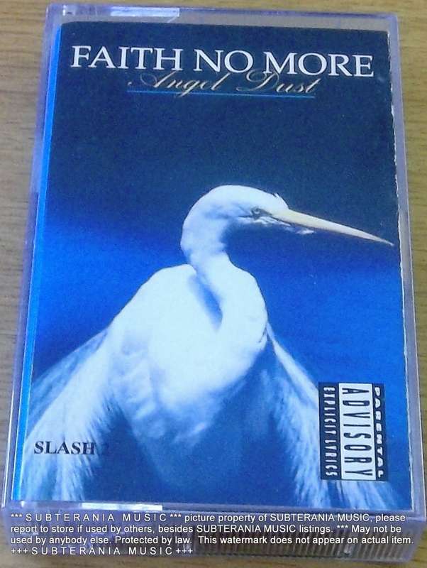 FAITH NO MORE Angel Dust Cassette Tape [[Shelf H]