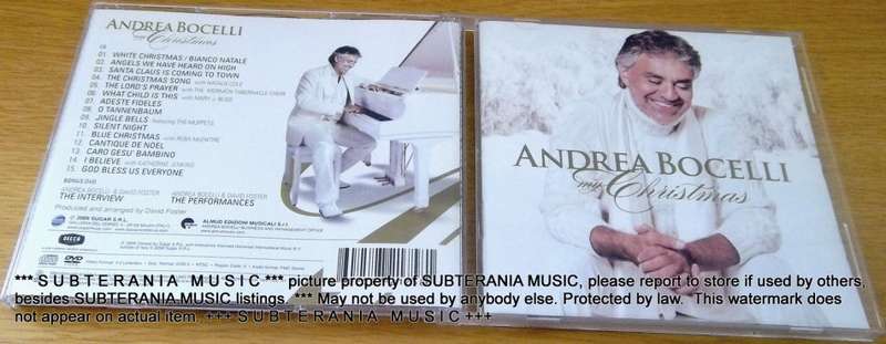 ANDREA BOCELLI My Christmas [Shelf G Box 6]