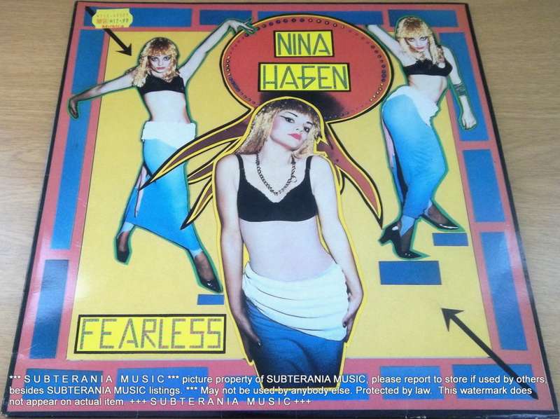 NINA HAGEN Fearless Vinyl LP  [Shelf E]
