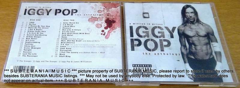 IGGY POP A Million in Prizes The Anthology 2XCD