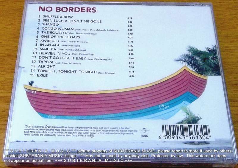 HUGH MASEKELA No Borders CD