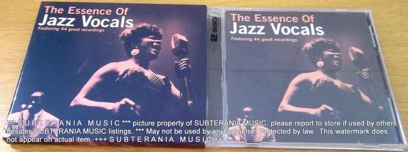 THE ESSENCE OF JAZZ VOCALS Double CD [SHELF G BOX 7]